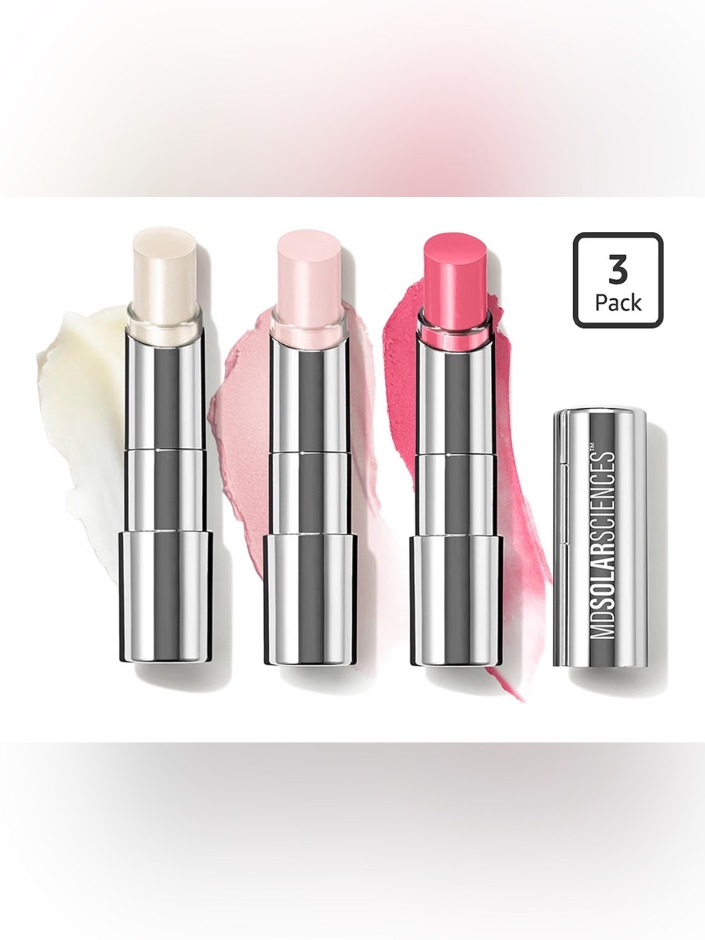 MDSolarSciences Tinted Lip Balm (3 Pack) - NEW